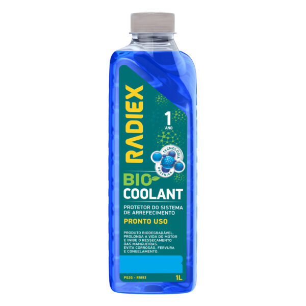 Protetor Do Sistema De Arrefecimento – Bio Coolant Azul – Pronto Uso