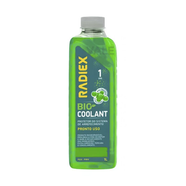 Protetor Do Sistema De Arrefecimento – Bio Coolant Verde – Pronto Uso