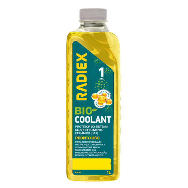 Protetor Do Sistema De Arrefecimento – Bio Coolant Amarelo – Pronto Uso